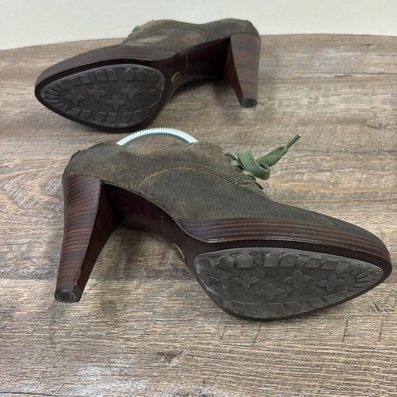 Frye HARLOW Oxford Heels Size 9.5 - Picture 6 of 13